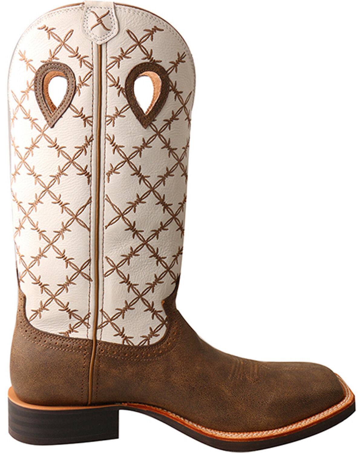 Image #2 - Twisted X Men's 14" Ruff Stock Boots - Broad Square Toe, , hi-res