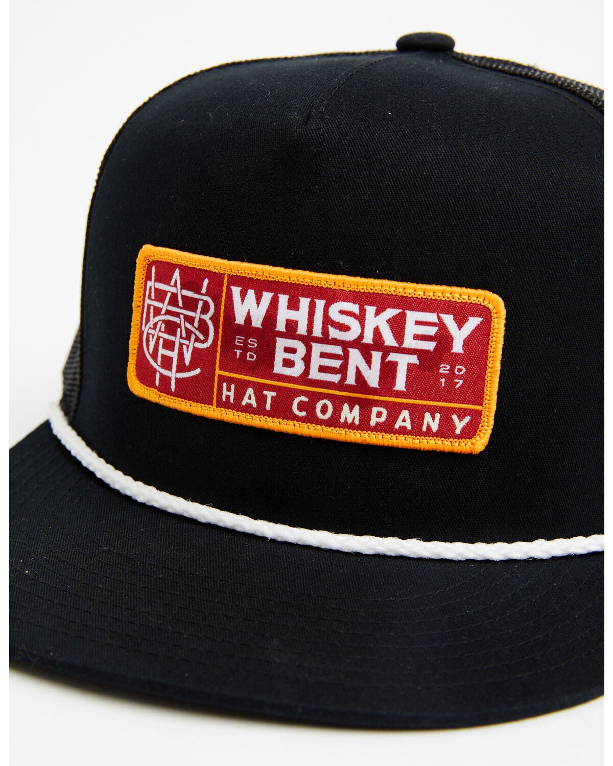 Image #2 - Whiskey Bent Men's Tombstone Ball Cap, Black, hi-res
