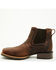 Image #3 - Cody James Men's Ranger Chelsea Boots - Broad Square Toe, Brown, hi-res