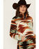 Image #2 - Wrangler Women's Southwestern Sherpa Fleece 1/2 Zip Pullover, , hi-res
