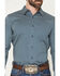 Image #3 - Cody James Men's Bourbon Geo Print Long Sleeve Button-Down Stretch Western Shirt - Big, Navy, hi-res