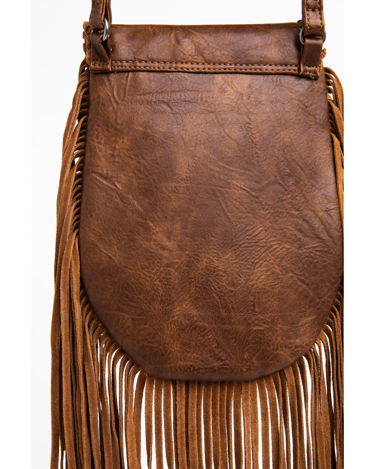 Image #4 - Shyanne Women's Embroidered Boot Stitch Crossbody Bag, Brown, hi-res