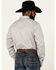 Image #4 - Blue Ranchwear Men's Twill Long Sleeve Snap Western Workshirt, Light Grey, hi-res
