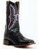 Dan Post Women's Back Cut Python Exotic Western Boot - Broad Square Toe, Black, hi-res