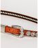 Image #3 - Shyanne&reg; Girl's Ostrich Print Rhinestone Belt, Brown, hi-res