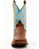 Image #4 - Dan Post Men's Performance Western Boots - Broad Square Toe, Blue, hi-res