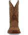 Image #4 - Twisted X Men's 11" Tech X Western Boots - Broad Square Toe, Brown, hi-res