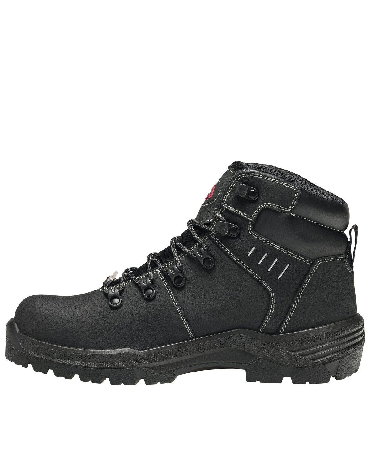 Image #3 - Avenger Men's Black Foundation Work Boots - Composite Toe, Black, hi-res