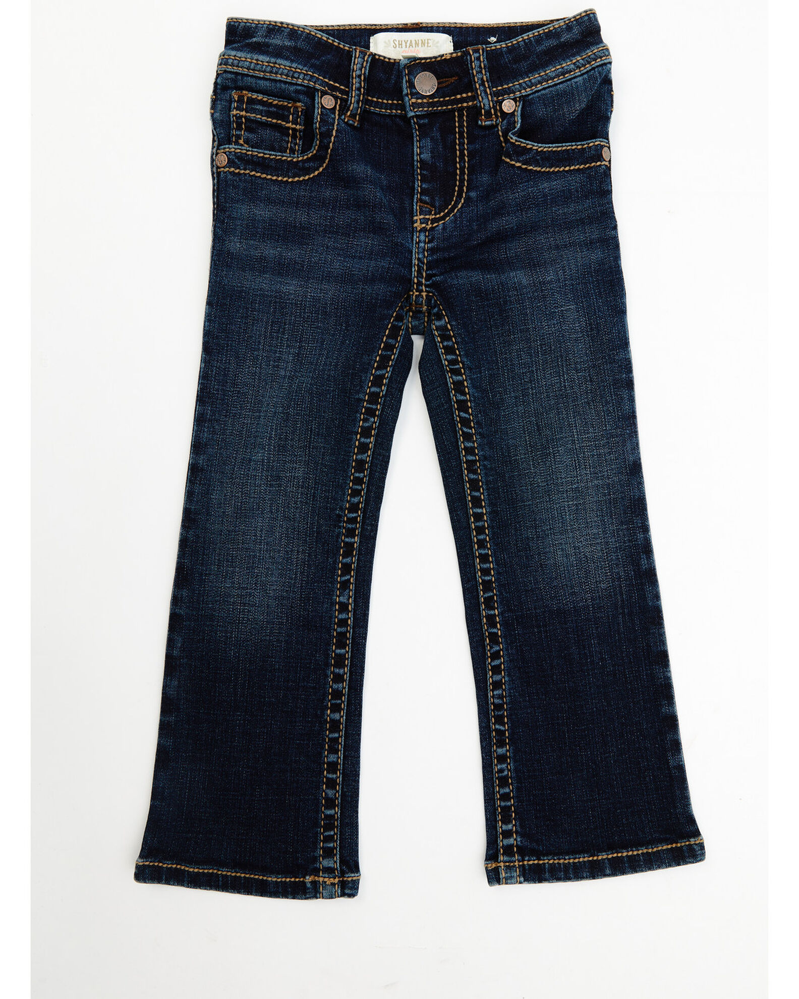 Shyanne ToddlerGirls' Medium Wash Stretch Bootcut Riding Jeans Boot Barn