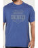 Image #3 - Brothers and Sons Men's Designated Drinker Graphic Short Sleeve T-Shirt, Blue, hi-res