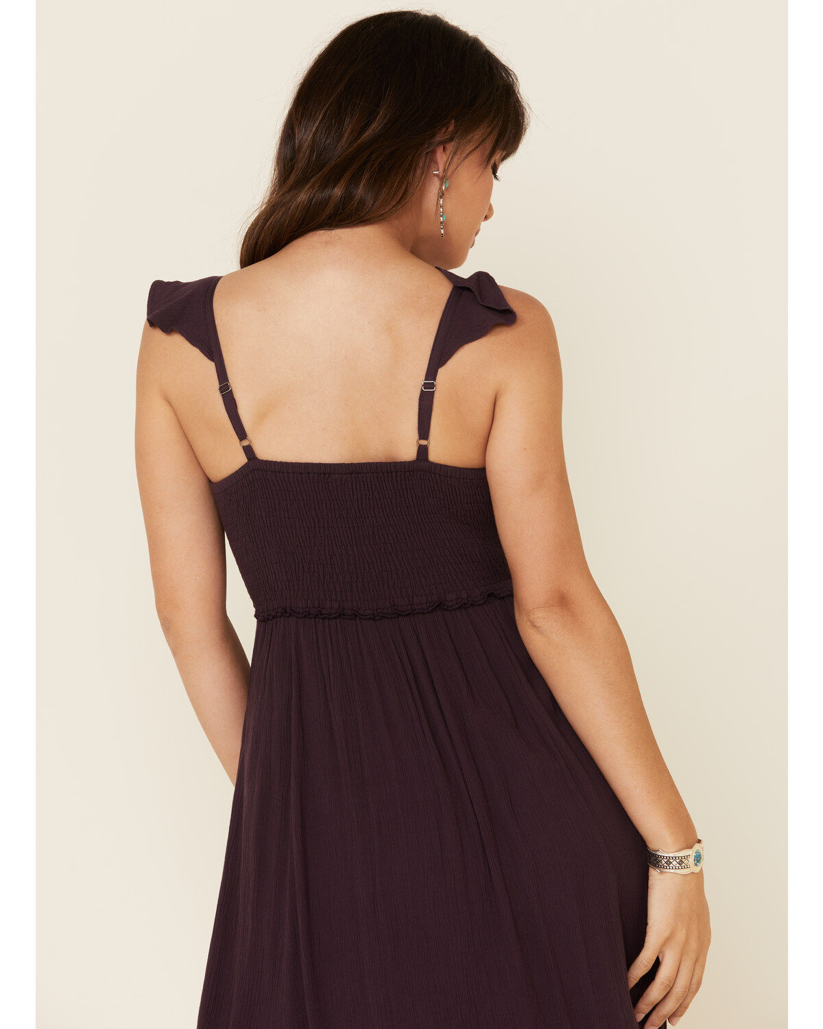 embroidered bodice maxi dress