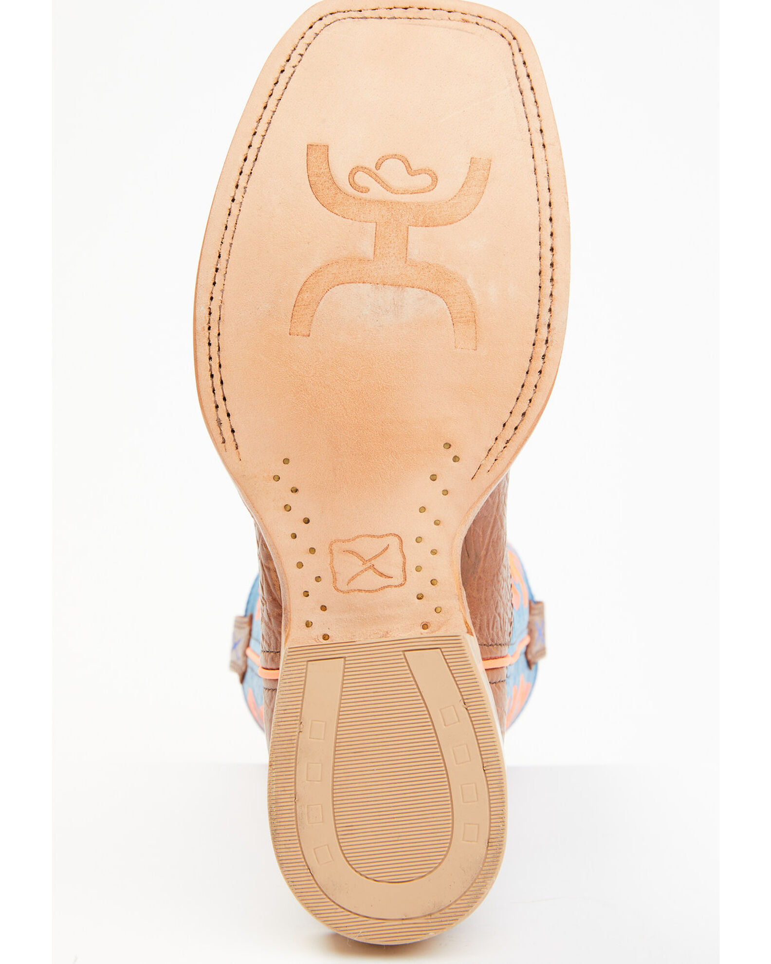 Image #14 - HOOey by Twisted X Men's Square Toe Western Boots, Cognac, hi-res