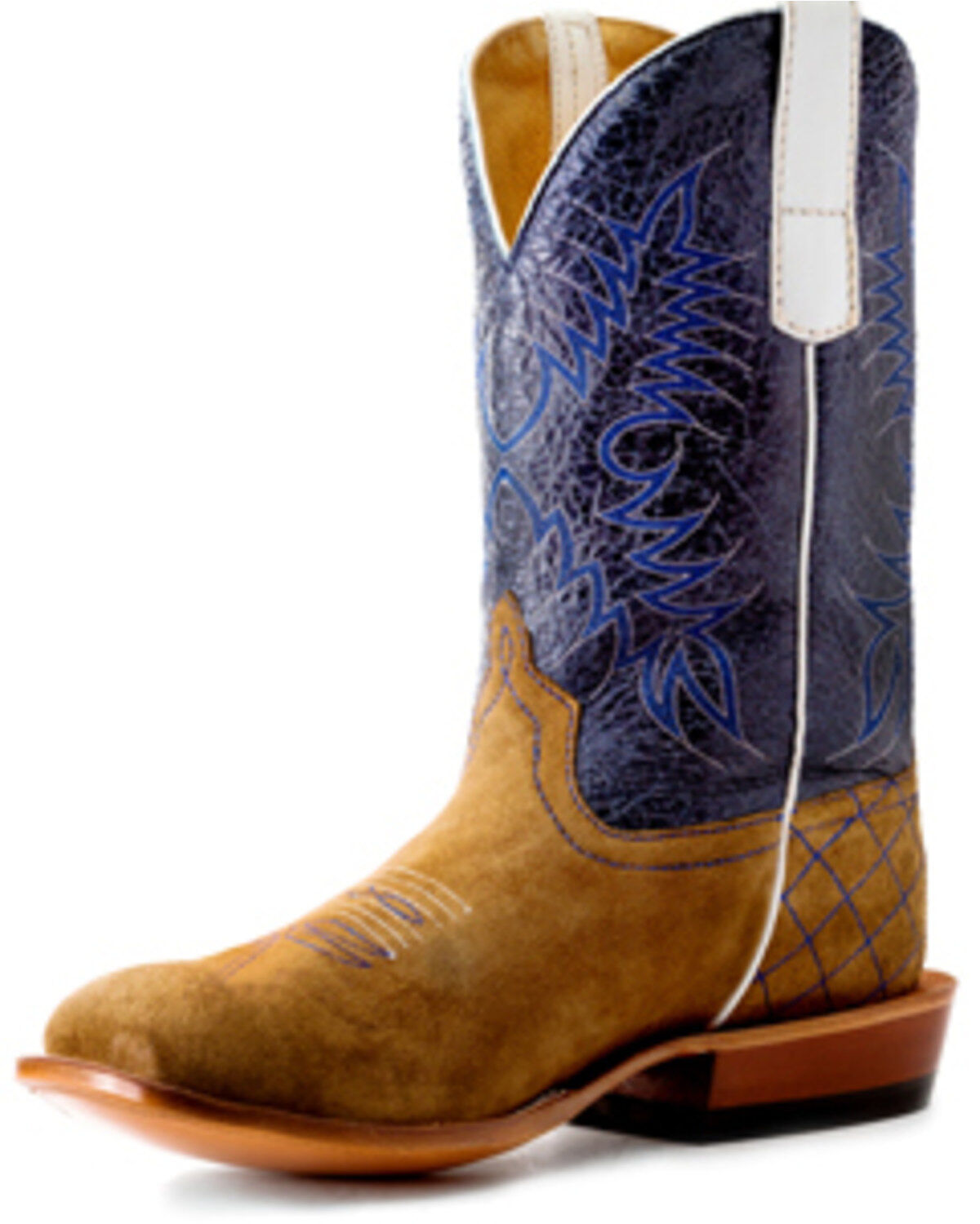 Image #1 - HorsePower Boys' Sahara Sand Western Boots - Square Toe, , hi-res
