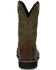 Justin Men's Driller Western Work Boots - Steel Toe, Dark Brown, hi-res
