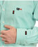 Image #2 - Cinch Light Green Flame Resistant Work Shirt, , hi-res