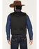 Image #4 - Cody James Men's Pancho Villa Oil Skin Vest, Black, hi-res