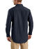 Image #2 - Carhartt Men's Rugged Flex® Rigby Long Sleeve Work Shirt, Navy, hi-res