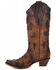 Image #2 - Corral Women's Studded Embossed Cowgirl Boots - Snip Toe, , hi-res