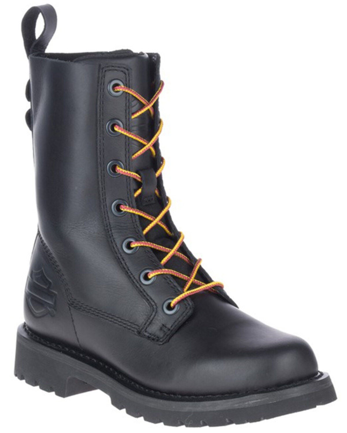 Harley Davidson Women's Beason Moto Boots - Soft Toe, Black, hi-res