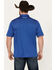 Cinch Men's ARENAFLEX Short Sleeve Polo Shirt, Royal Blue, hi-res