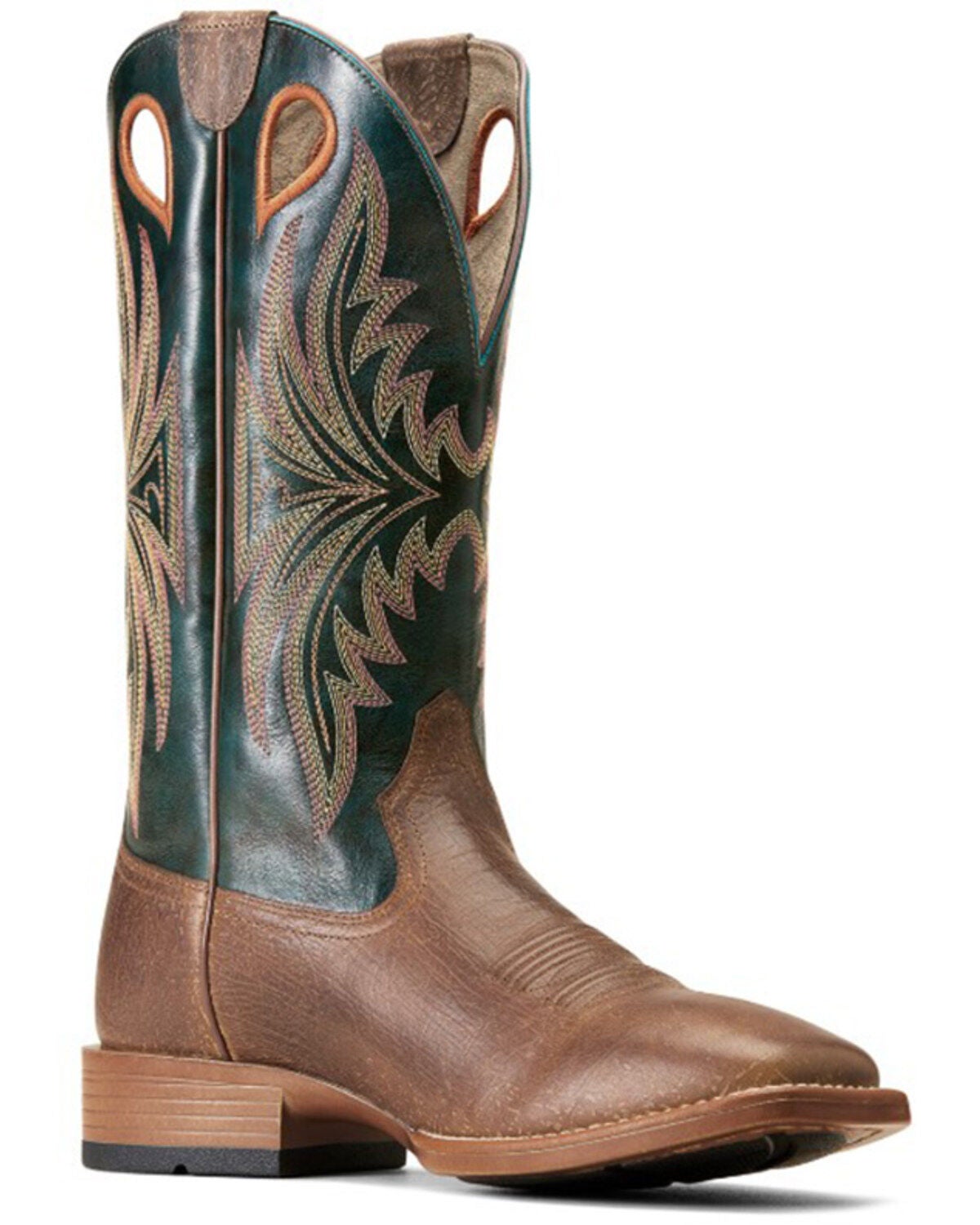 Ariat Men's Granger Ultra Performance Western Boots - Broad Square Toe, Brown, hi-res