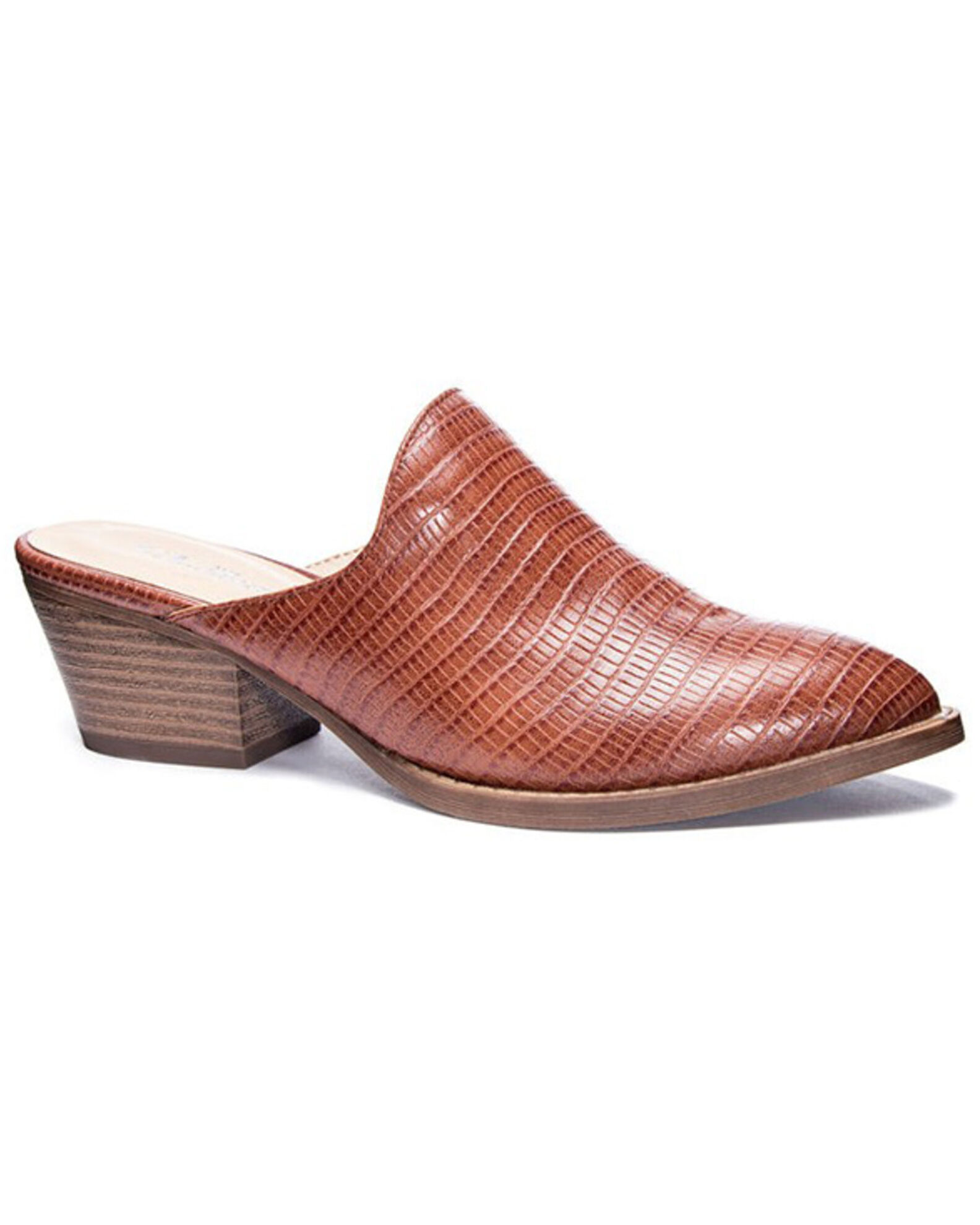 Chinese laundry hotsell snakeskin mules