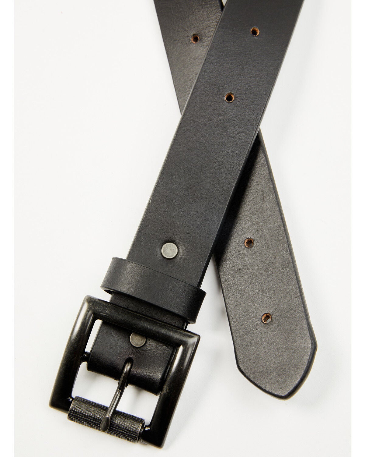 Hawx Men's Thatcher Leather Belt, Black, hi-res