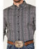 Image #3 - Cody James Men's Marsh Paisley Print Button Down Western Shirt, Purple, hi-res
