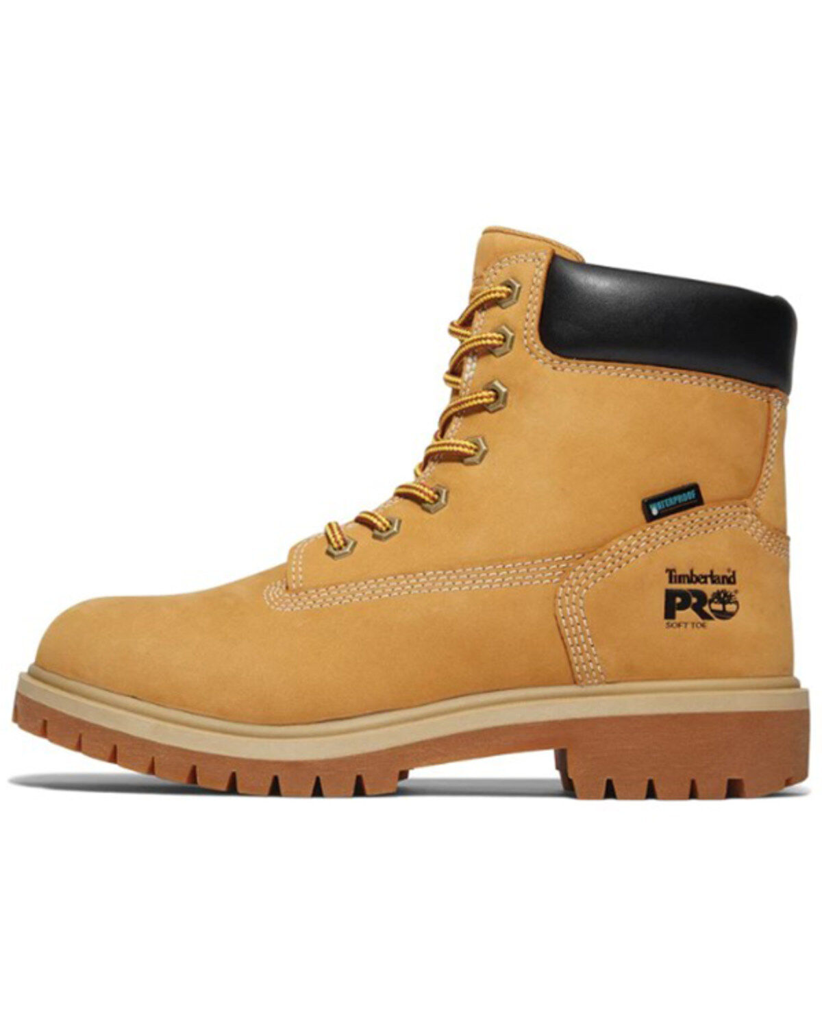 Image #2 - Timberland PRO Women's 6" Waterproof Insulated 200g Work Boots - Soft Toe, Wheat, hi-res