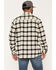 Image #4 - Hawx Men's Outlaw Plaid Print Long Sleeve Button-Down Flannel Work Shirt, Natural, hi-res