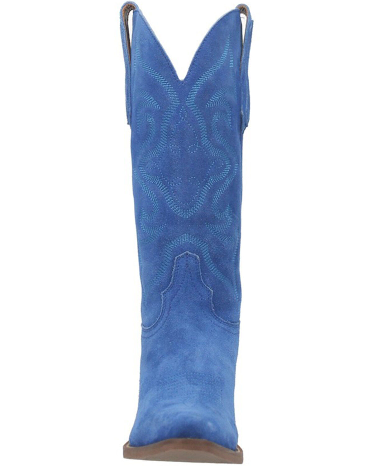 Image #4 - Dingo Women's Out West Western Boots - Snip Toe, Blue, hi-res