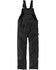 Image #2 - Carhartt Men's Duck Bib Work Overalls, Black, hi-res