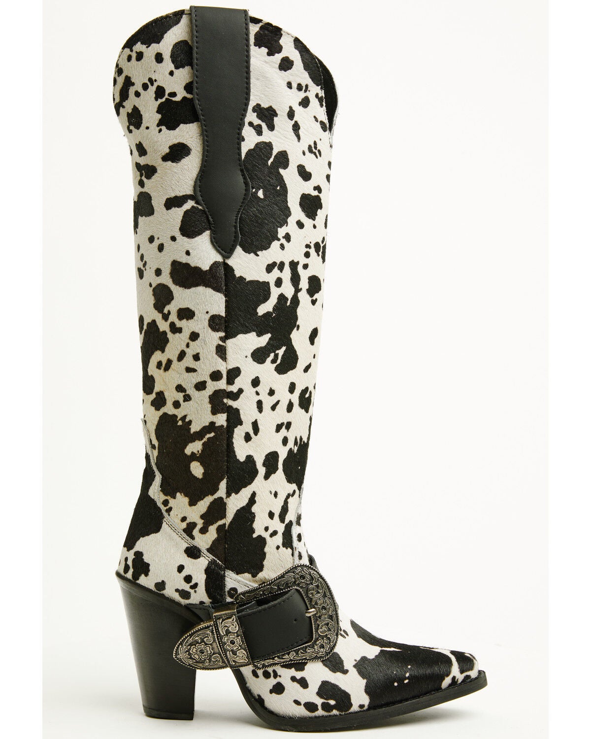 Image #2 - Dingo Women's Spur Crazy Tall Western Boots - Snip Toe, Multi, hi-res