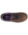 Image #5 - Avenger Women's Waterproof Oxford Work Shoes - Composite Toe, Brown, hi-res