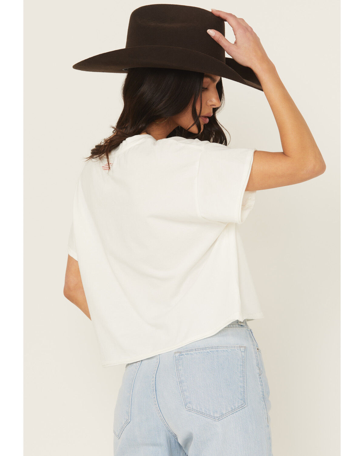 Image #4 - Ariat X Sendero Women's Yeehaw Short Sleeve Graphic Tee, White, hi-res