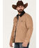Cody James Men's Ozark Washed Rancher Jacket, Tan, hi-res