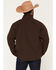 Image #4 - Ariat Men's Chest Logo Softshell Jacket, Chocolate, hi-res