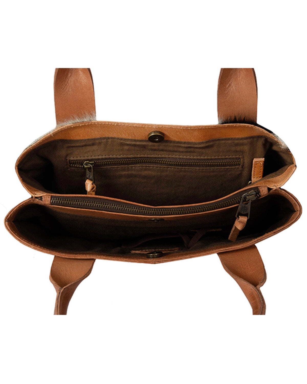 Image #3 - STS Ranchwear By Carroll Women's Yipee Kiyay Tote, Brown, hi-res