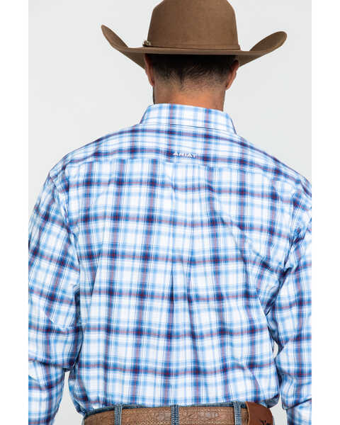 Image #5 - Ariat Men's Gilroy Multi Small Plaid Long Sleeve Western Shirt , , hi-res