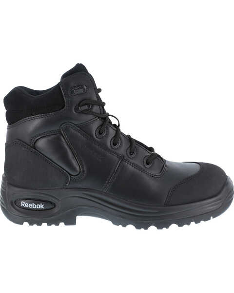 Image #3 - Reebok Men's Trainex 6" Lace-Up Work Boots - Composite Toe, Black, hi-res