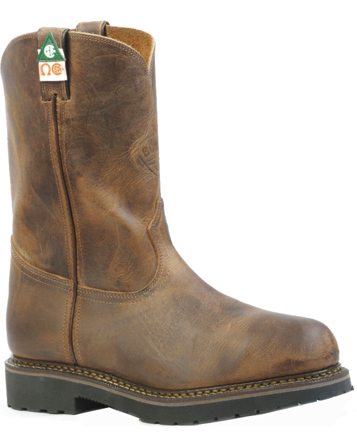 Image #1 - Boulet Men's Hillbilly Work Boots - Steel Toe, , hi-res