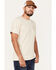 Brixton Men's Crest II Logo T-Shirt, Cream, hi-res