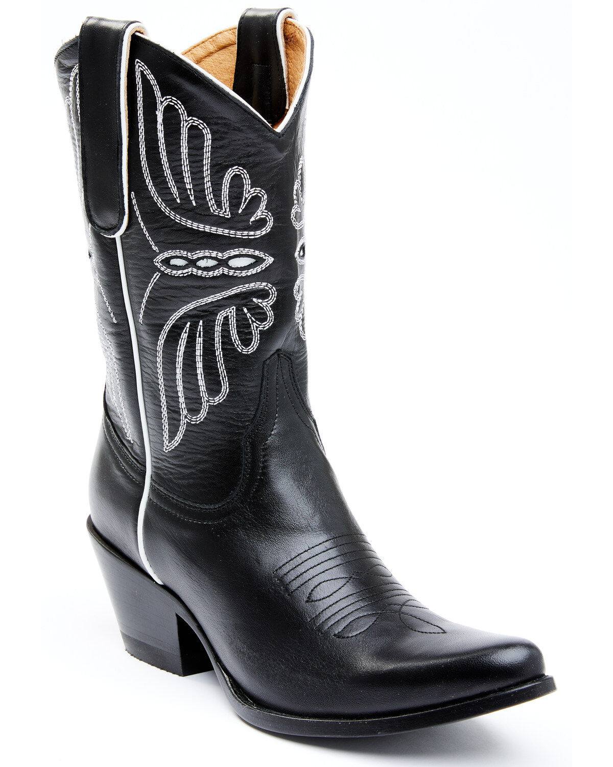 Image #1 - Idyllwind Women's Ace Western Boots - Round Toe, Black, hi-res