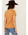 Image #4 - Blue B Women's Western Motif Short Sleeve Graphic Tee, Rust Copper, hi-res