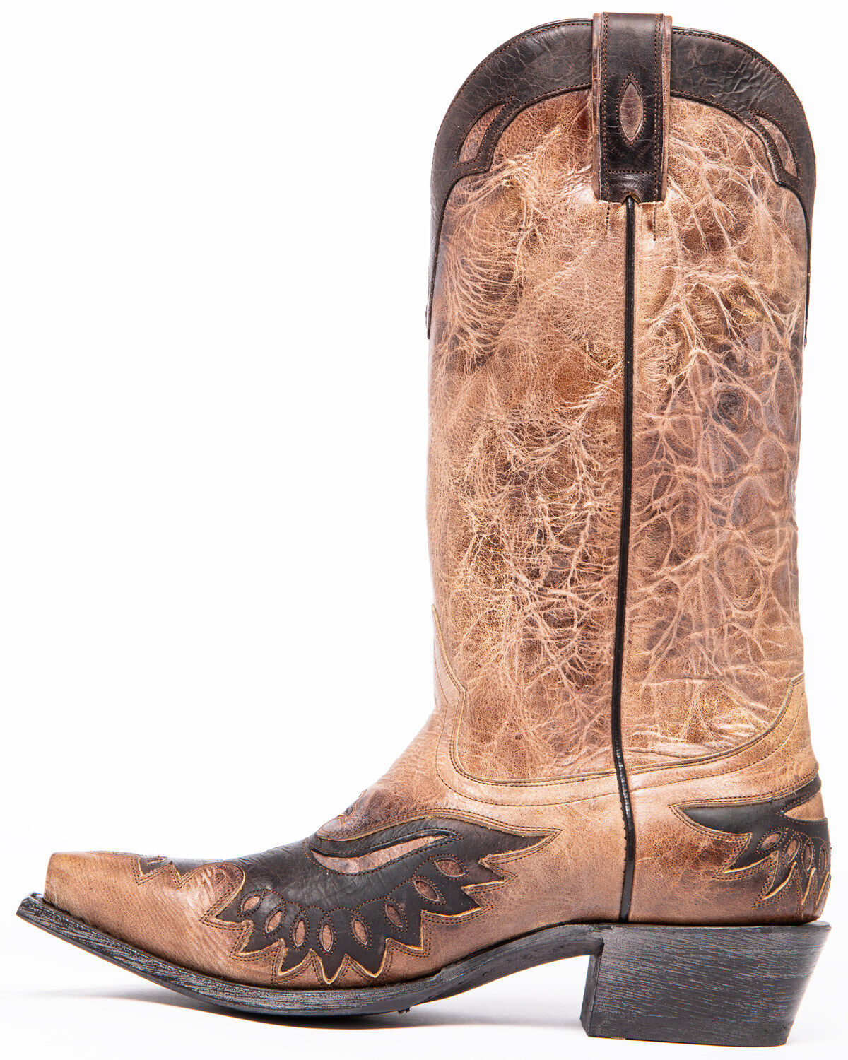 Image #3 - Moonshine Spirit Men's Dublin Taupe Western Boots - Snip Toe, , hi-res