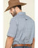 Image #5 - Tuf Cooper Men's Competition White Stretch Geo Print Short Sleeve Western Shirt, , hi-res
