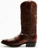 Image #3 - El Dorado Men's Calf Leather Western Boots - Round Toe, Tan, hi-res