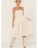 Jen's Pirate Booty Women's Eyelet Lace Rooftop Skirt Dress, Natural, hi-res