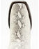 Image #6 - Tanner Mark Girls' Python Print Western Boots - Square Toe, Black/white, hi-res