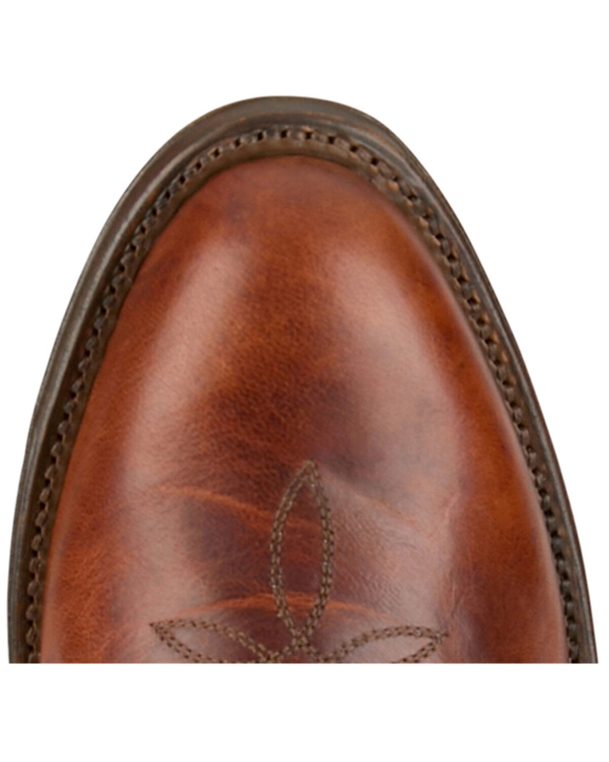 Image #6 - Tony Lama Men's Marco Western Boots - Round Toe, Cognac, hi-res